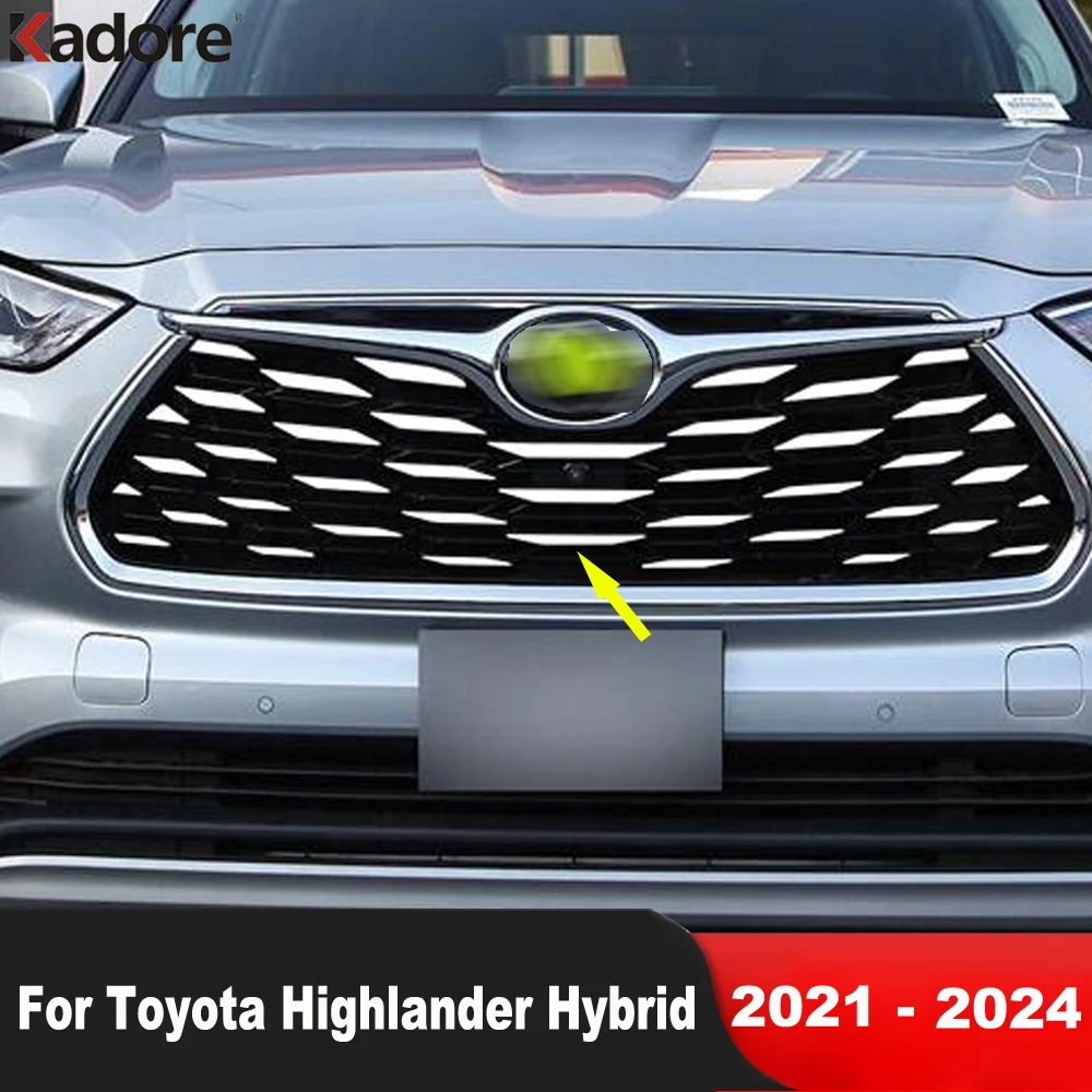 Для Toyota Highlander XU70 Kluger Hybrid 2021 2022 2023 2024, стальная передняя центральная решетка автомобиля, крышка, аксессуары для отделки
Для Toyota Highlander XU70 Kluger Hybrid 2021 2022 2023 2024, стальная передняя центральная решетка автомобиля, крышка, аксессуары для отделки