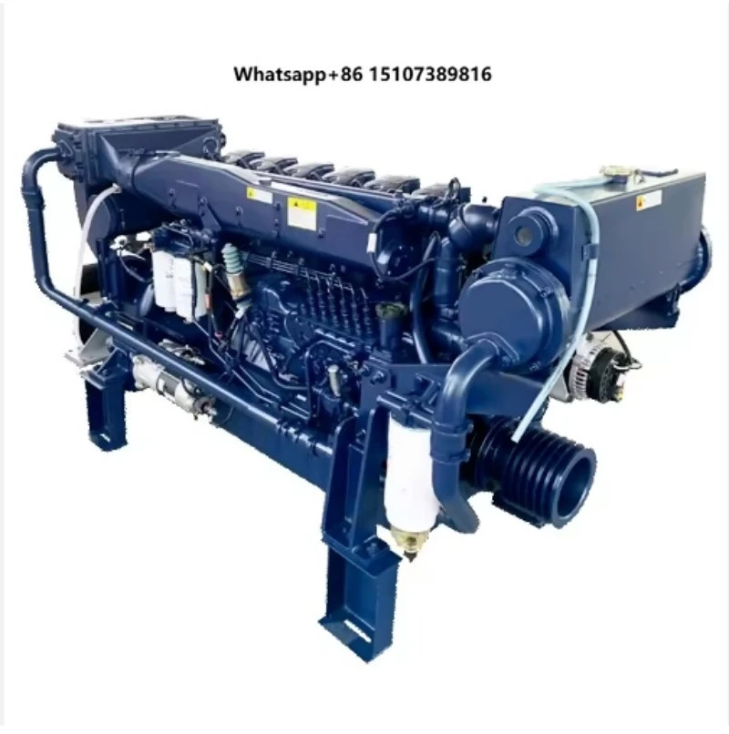 WD10 Marine Engine High Speed 6 Cylinders Built-in Transmission for Propulsion
WD10 Marine Engine High Speed 6 Cylinders Built-in Transmission for Propulsion