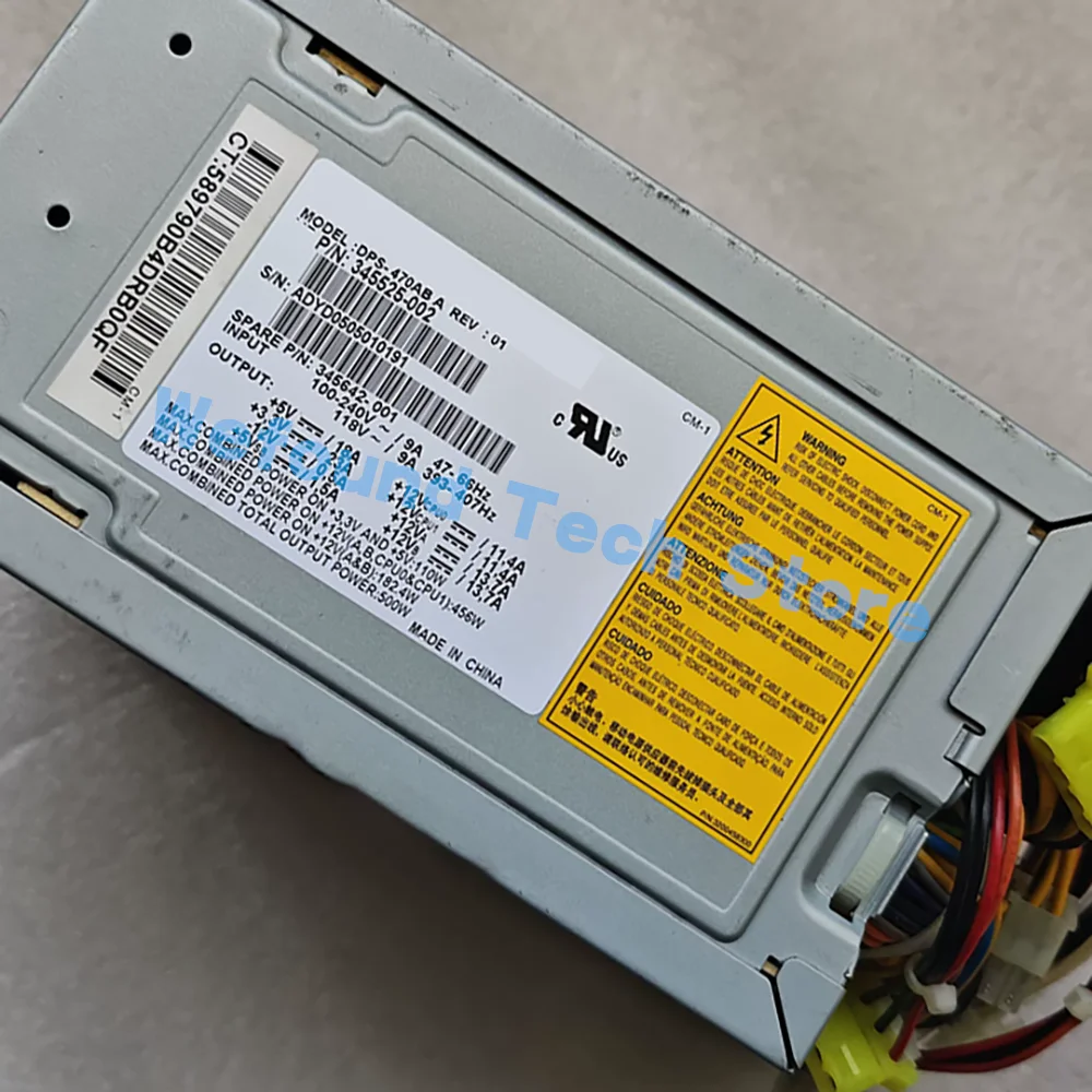 XW6200 Workstation 345642-001 DPS-470AB A 434297-001 345525-002
XW6200 Workstation 345642-001 DPS-470AB A 434297-001 345525-002