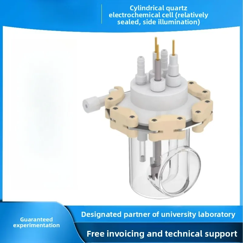 C018 1 Relatively Sealed Side Illumination Cylindrical Quartz Electrochemical Cell Lab Electrochemistry Accessory
C018 1 Relatively Sealed Side Illumination Cylindrical Quartz Electrochemical Cell Lab Electrochemistry Accessory