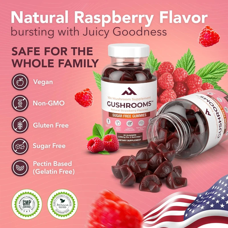 Sugar Free Mushroom Composite Gummies -10 Times Stronger Mushroom Supplement, Sugar Free -60 Gummies
Sugar Free Mushroom Composite Gummies -10 Times Stronger Mushroom Supplement, Sugar Free -60 Gummies
