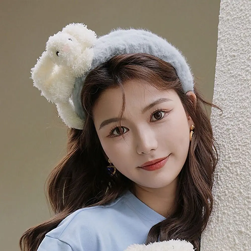 Rabbit Hair Artifact Cloth Makeup Headband Wash Face Hair Band Cartoon Plush Headband Width Hair Hoop Women Hair Accessories
Rabbit Hair Artifact Cloth Makeup Headband Wash Face Hair Band Cartoon Plush Headband Width Hair Hoop Women Hair Accessories