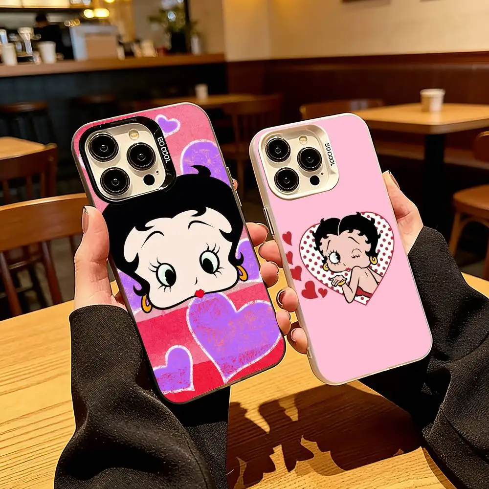 B-Betty C-Cute B-Boop Phone Case For iPhone 17,16,15,14,13,12,11 Plus,Pro Max,XS,Colorful Silver Phone case
B-Betty C-Cute B-Boop Phone Case For iPhone 17,16,15,14,13,12,11 Plus,Pro Max,XS,Colorful Silver Phone case