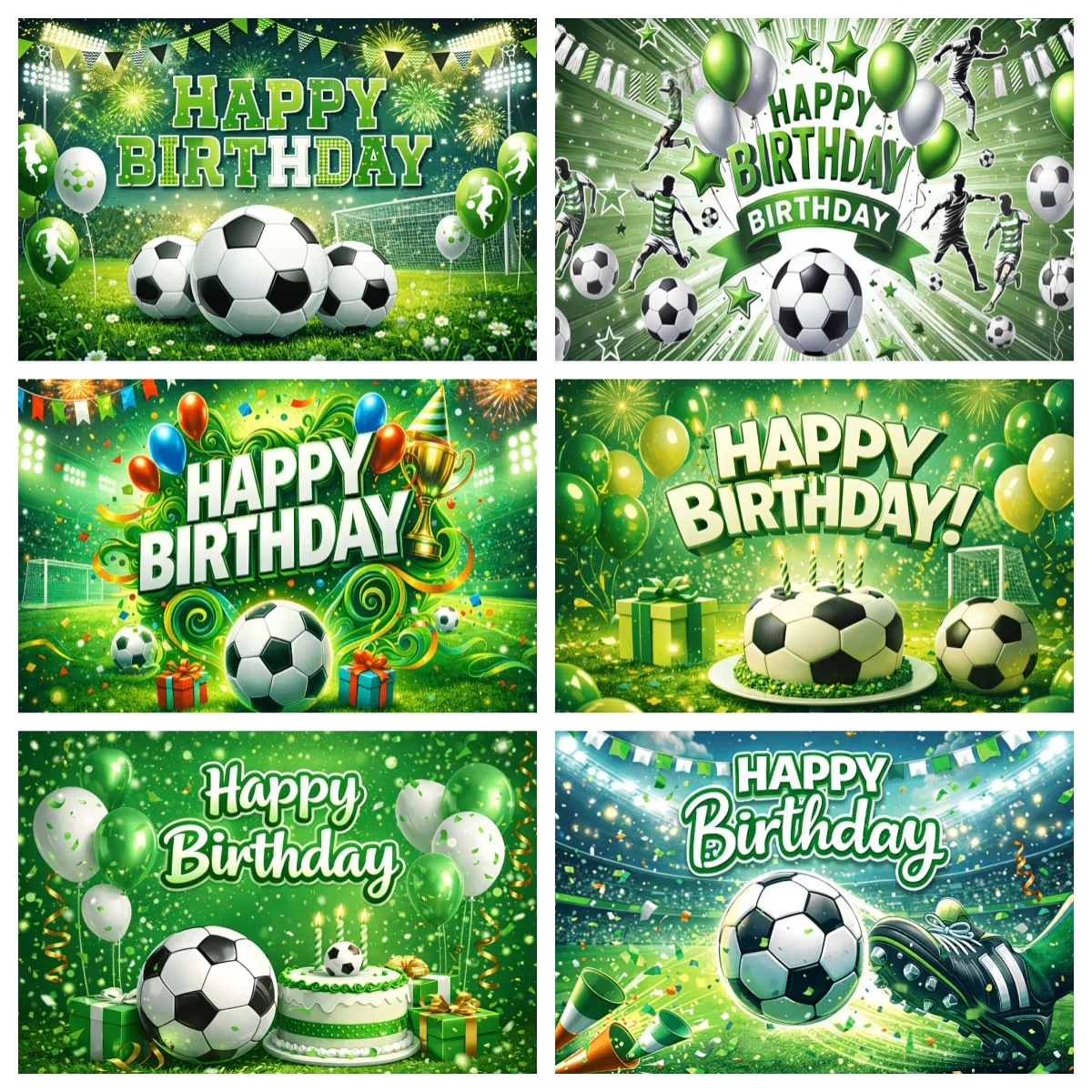 Football Happy Birthday Party Background Soccer Balloon Stadium Elements Decoration Backdrop Boys Photography Supplies Props
Football Happy Birthday Party Background Soccer Balloon Stadium Elements Decoration Backdrop Boys Photography Supplies Props