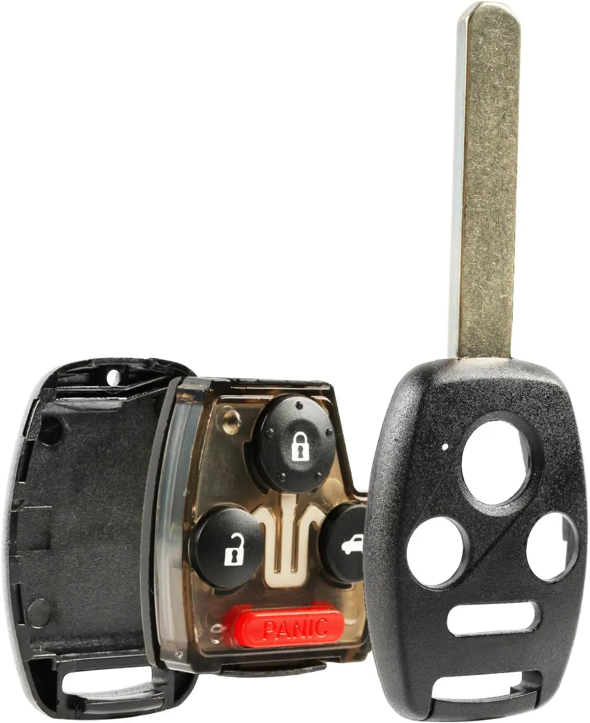 Key Fob Remote Shell Case & Pad fits Honda Accord CR-V 2003-2007 (OUCG8D-380H-A)
Key Fob Remote Shell Case & Pad fits Honda Accord CR-V 2003-2007 (OUCG8D-380H-A)