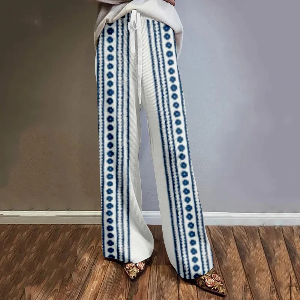 Striped Polka Dot Casual Wide Leg Pants Harajuku Korean Fashion Women's Trousers Boho Pants Pop Punk Drawstring Loose Pants
Striped Polka Dot Casual Wide Leg Pants Harajuku Korean Fashion Women's Trousers Boho Pants Pop Punk Drawstring Loose Pants
