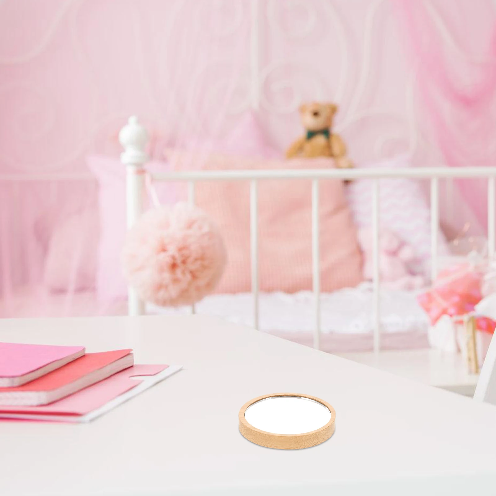 Portable Mini Wooden Women, Compact Foldable Makeup Travel Hand Small Vanity Glass Round Handheld Mirror, Lightweight Luxury
Portable Mini Wooden Women, Compact Foldable Makeup Travel Hand Small Vanity Glass Round Handheld Mirror, Lightweight Luxury