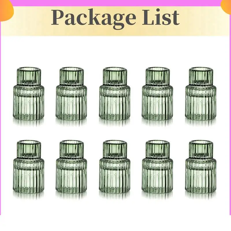 A23P Vintage Candlesticks Ribbed Glass Candlestick Decorations Suitable For Table Centerpieces Wedding Christmas Home Decor
A23P Vintage Candlesticks Ribbed Glass Candlestick Decorations Suitable For Table Centerpieces Wedding Christmas Home Decor