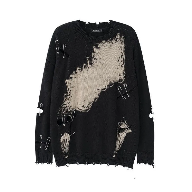 Y2k E-Girl Autumn Tie Dye Casual Holes Women Sweaters O Neck 2000s Sleeve Pullovers Chic Fashion Hollow Out Loose Jumpers
Y2k E-Girl Autumn Tie Dye Casual Holes Women Sweaters O Neck 2000s Sleeve Pullovers Chic Fashion Hollow Out Loose Jumpers