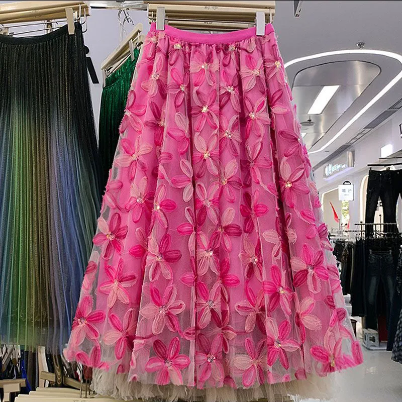 2026 Lightweight Long Skirt Women Beach Vacation Ruffles Elegant Party Skirt High Waist Loose Mesh Sweet Lady Ball Gown
2026 Lightweight Long Skirt Women Beach Vacation Ruffles Elegant Party Skirt High Waist Loose Mesh Sweet Lady Ball Gown