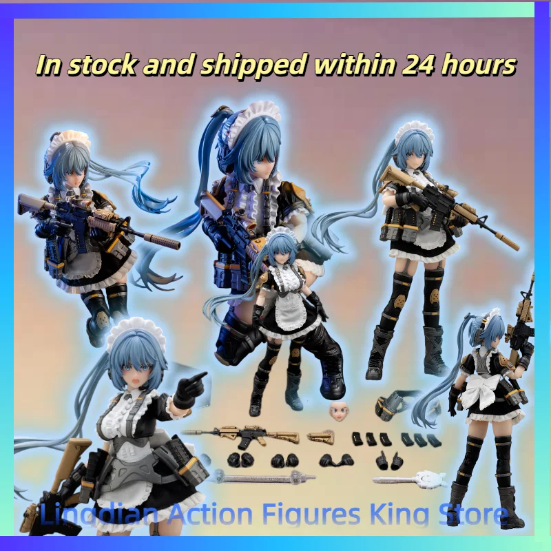 SNAIL SHELL RA-02 1/12 Scale Collectible Figure Tactical Maid Tokiwa Kazune Rapid Assault Girl 6Inch Women Soldier Action Figure
SNAIL SHELL RA-02 1/12 Scale Collectible Figure Tactical Maid Tokiwa Kazune Rapid Assault Girl 6Inch Women Soldier Action Figure
