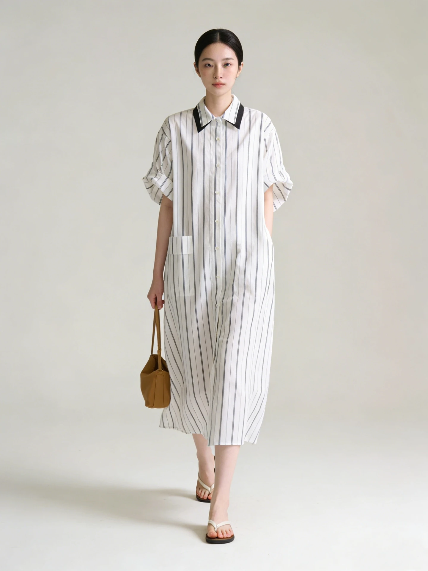 DesiGar Casual Loose A-Line Dress Summer Vacation Style Short Sleeve Turn-down Collar Shirt Dress City Commute Street Style B...
DesiGar Casual Loose A-Line Dress Summer Vacation Style Short Sleeve Turn-down Collar Shirt Dress City Commute Street Style B...