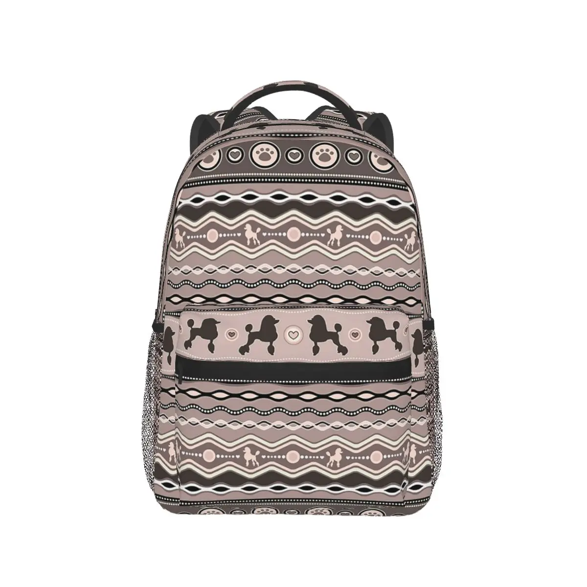 Poodle Love Decorative Pattern In Pastels Backpack Hot Sale Daypack Large Capacity BookBag School Bag Shoulder Bag for Men Women
Poodle Love Decorative Pattern In Pastels Backpack Hot Sale Daypack Large Capacity BookBag School Bag Shoulder Bag for Men Women