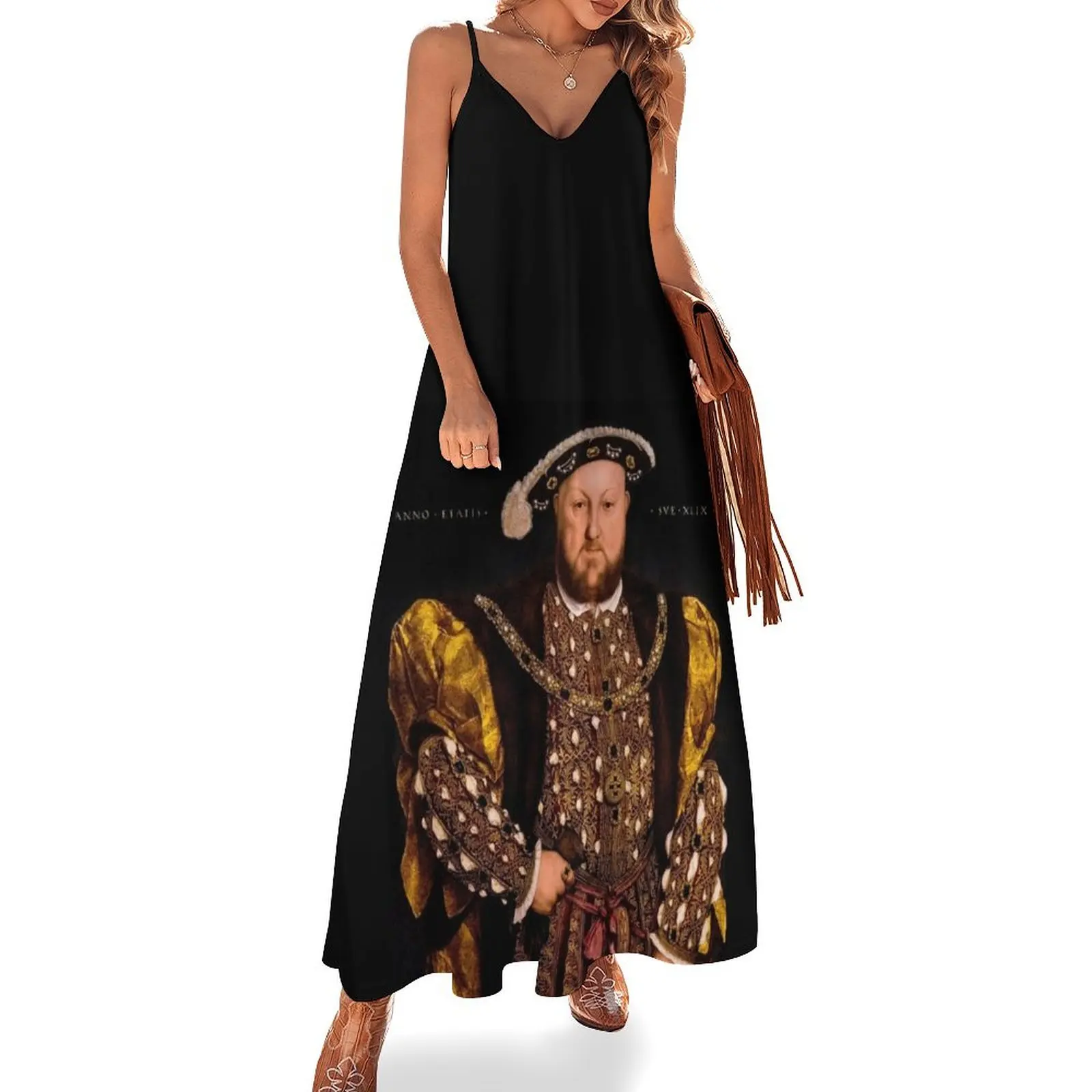 Henry VIII Sleeveless Dress women clothing 2024 new arrivals Dresses for wedding party
Henry VIII Sleeveless Dress women clothing 2024 new arrivals Dresses for wedding party