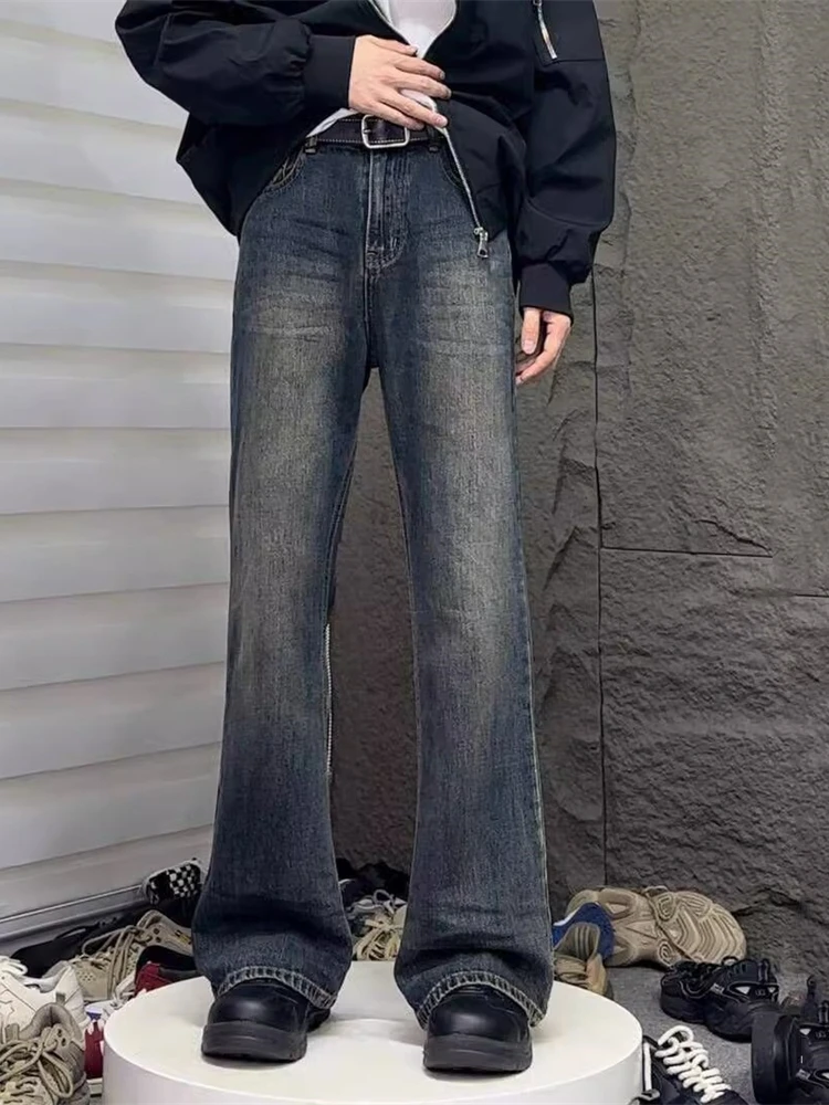 Retro Waed Bamboo Cotton Bootcut Men's Jeans mid Waist No Stretch Long Trousers Fall Season Youth Fit Bell Bot
Retro Waed Bamboo Cotton Bootcut Men's Jeans mid Waist No Stretch Long Trousers Fall Season Youth Fit Bell Bot