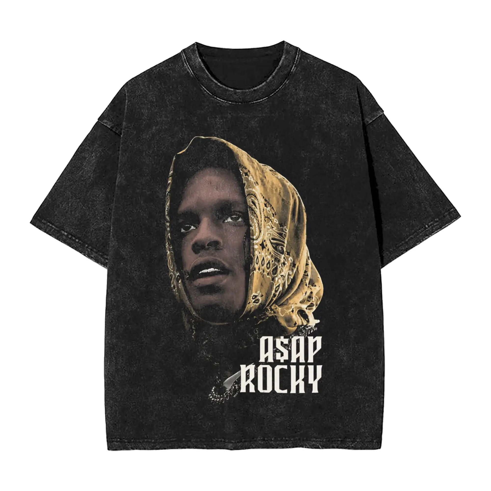 Design A$AP Headscar Vintage Washed T-Shirt Men 100%Cotton Clothing Streetwear Asaps O-neck Short Sleeve
Design A$AP Headscar Vintage Washed T-Shirt Men 100%Cotton Clothing Streetwear Asaps O-neck Short Sleeve