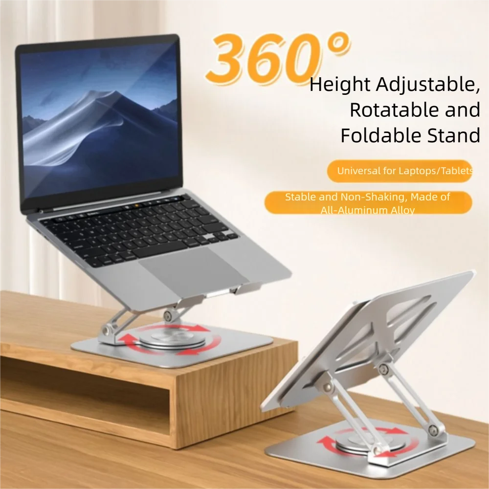 New 360 ° Rotation Laptop Holder Portable Non-slip Laptop Riser Easy To Dissipate Heat Foldable Tablet Support Home
New 360 ° Rotation Laptop Holder Portable Non-slip Laptop Riser Easy To Dissipate Heat Foldable Tablet Support Home