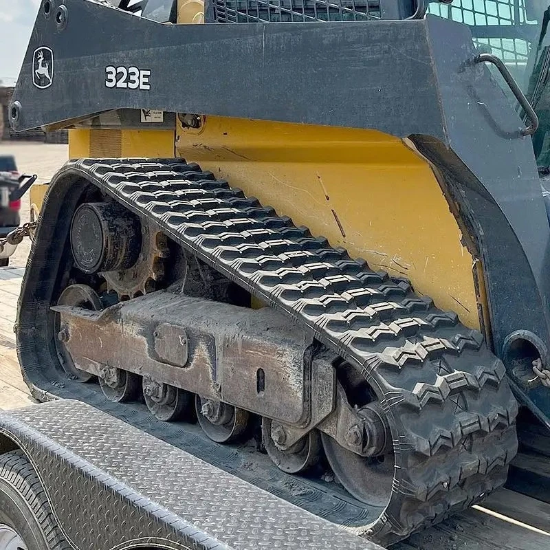 China Factory 450x100x50 Rubber Tracks for Takeuchi TL150 TL250 Skid Steer
China Factory 450x100x50 Rubber Tracks for Takeuchi TL150 TL250 Skid Steer