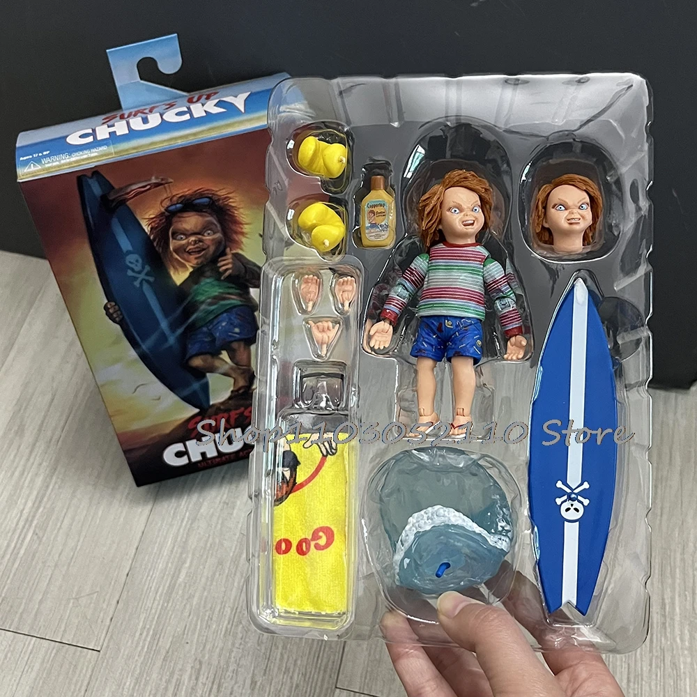 Neca Chucky Sdcc Фигурка Surf's UP Чаки Детская игра Фигурка Чаки Хэллоуин Подарки на день рождения Игрушки Модель Куклы
Neca Chucky Sdcc Фигурка Surf's UP Чаки Детская игра Фигурка Чаки Хэллоуин Подарки на день рождения Игрушки Модель Куклы
