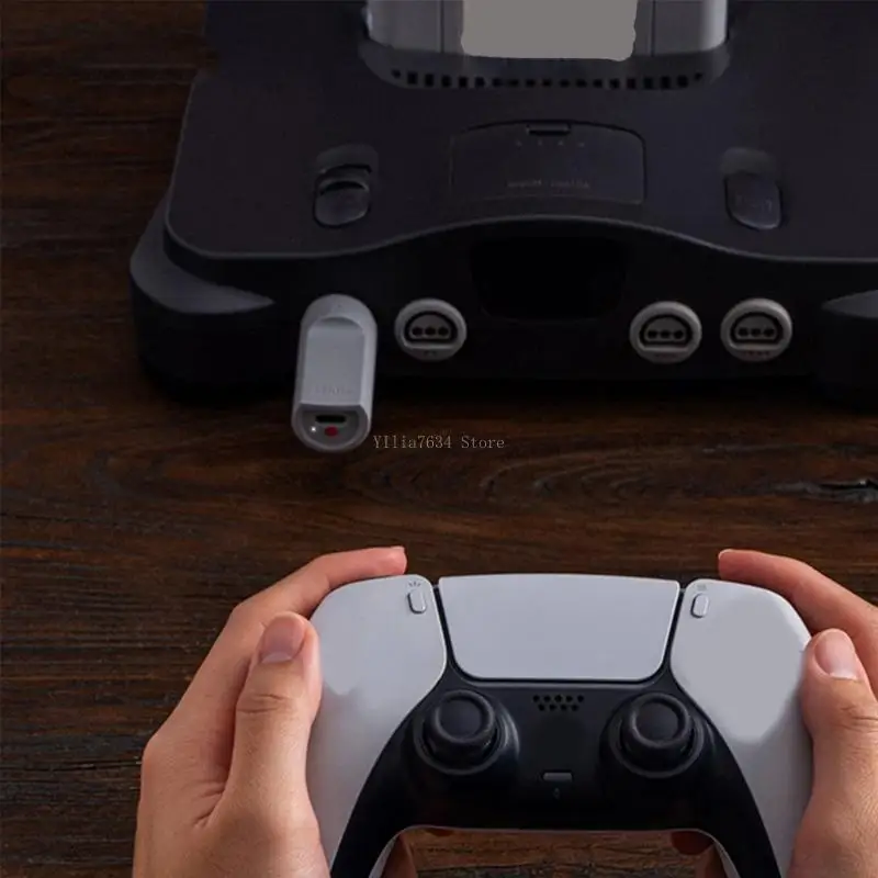 N64 Signals Receiver with Original Controller Port Support & Vibration Memory Card Functions ABS for Wireless Gaming
N64 Signals Receiver with Original Controller Port Support & Vibration Memory Card Functions ABS for Wireless Gaming