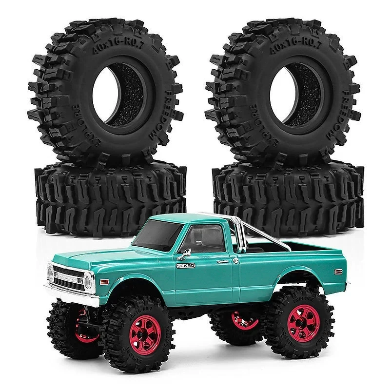 1/30 AXIAL SCX30 0.7-inch tires Ford Bronco, Jeep Wrangler K10 Ascent-32 D414
1/30 AXIAL SCX30 0.7-inch tires Ford Bronco, Jeep Wrangler K10 Ascent-32 D414