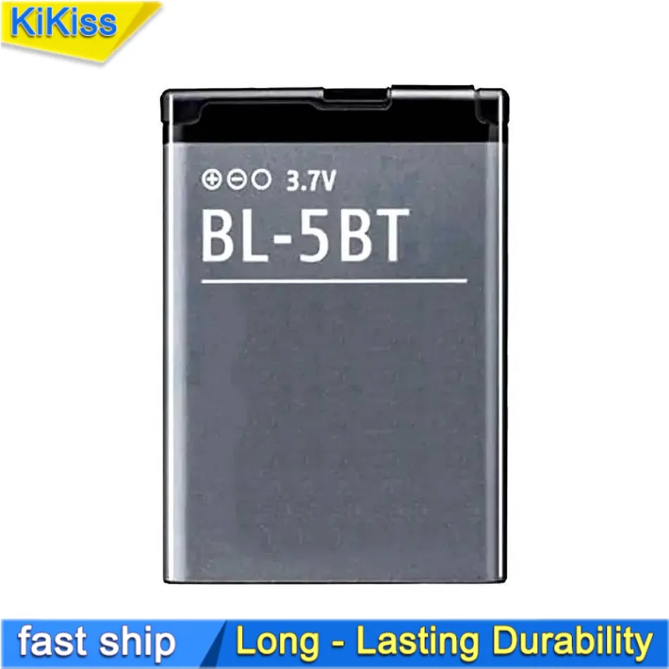 Прочный BL-5BT для Nokia 2608 2600C 7510A 7510S N75 870 мАч, хорошая низкотемпературная батарея для мобильного телефона
Прочный BL-5BT для Nokia 2608 2600C 7510A 7510S N75 870 мАч, хорошая низкотемпературная батарея для мобильного телефона