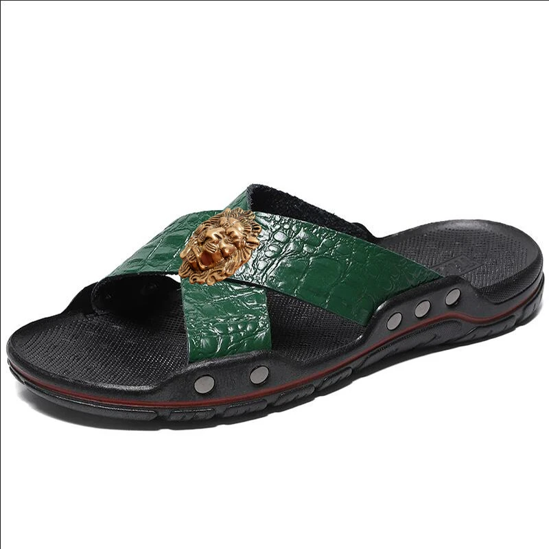 New style men's slippers, stylish men's sandals, men's large-sized beach shoes, men's casual flip-flops
New style men's slippers, stylish men's sandals, men's large-sized beach shoes, men's casual flip-flops