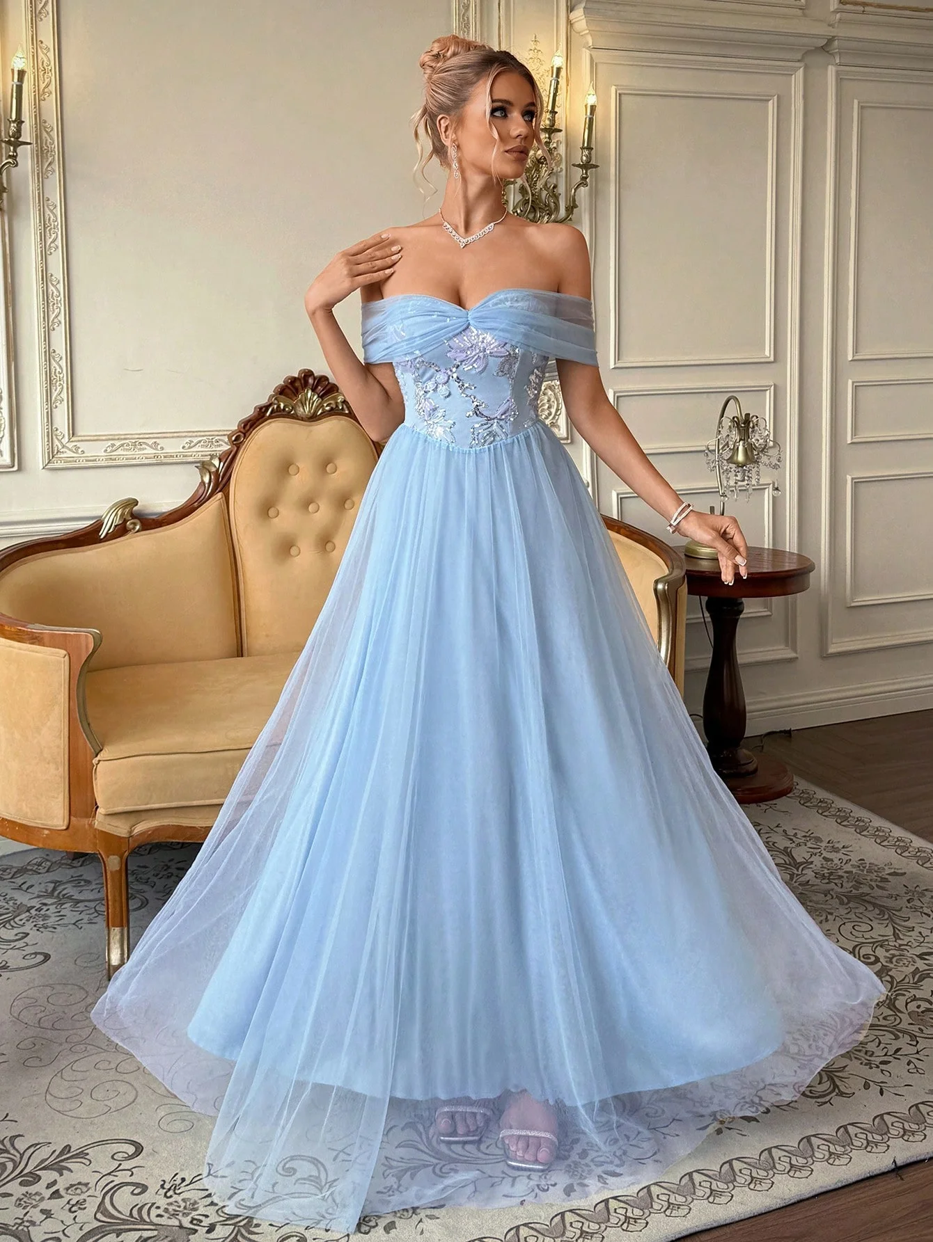 Women Banquet Evening Dress Slim Fit Sequin Embroidery Puffy Skirt Bridal Toast Dress Wedding Bridesmaid High-End Custom Ball
Women Banquet Evening Dress Slim Fit Sequin Embroidery Puffy Skirt Bridal Toast Dress Wedding Bridesmaid High-End Custom Ball