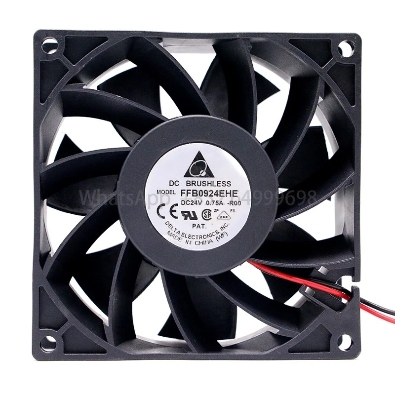 New original FFB0924EHE 9238 9cm DC24V 0.75A speed stop alarm function ABB inverter cooling fan
New original FFB0924EHE 9238 9cm DC24V 0.75A speed stop alarm function ABB inverter cooling fan