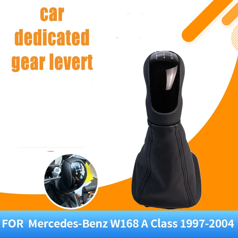 Suitable for Mercedes-Benz W168 car 5-speed shift handball black gear handle integrated dust cover accessories
Suitable for Mercedes-Benz W168 car 5-speed shift handball black gear handle integrated dust cover accessories