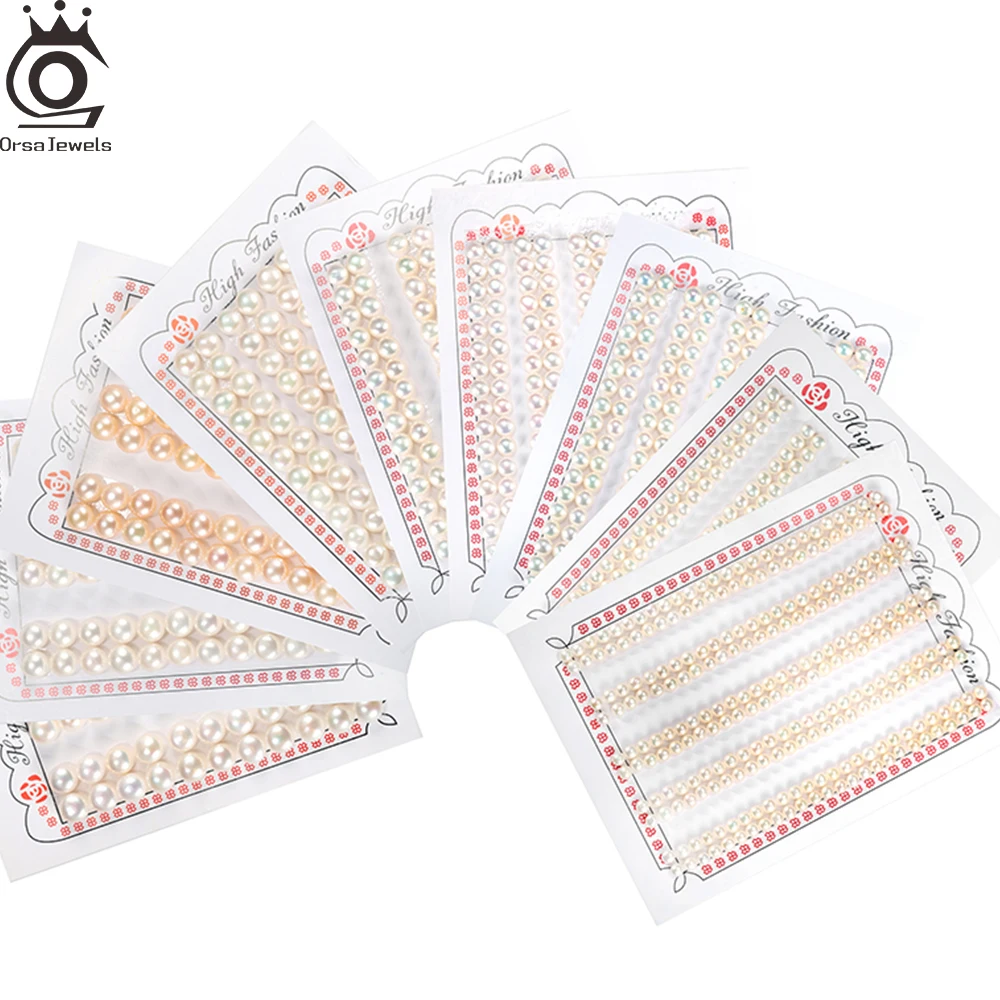 ORSA JEWELS 3mm-8.5mm 4A Quality Half Hole Freshwater Bread Pearls Beads For Jewelry Making DIY Bracelet Necklace Accessory PP12
ORSA JEWELS 3mm-8.5mm 4A Quality Half Hole Freshwater Bread Pearls Beads For Jewelry Making DIY Bracelet Necklace Accessory PP12