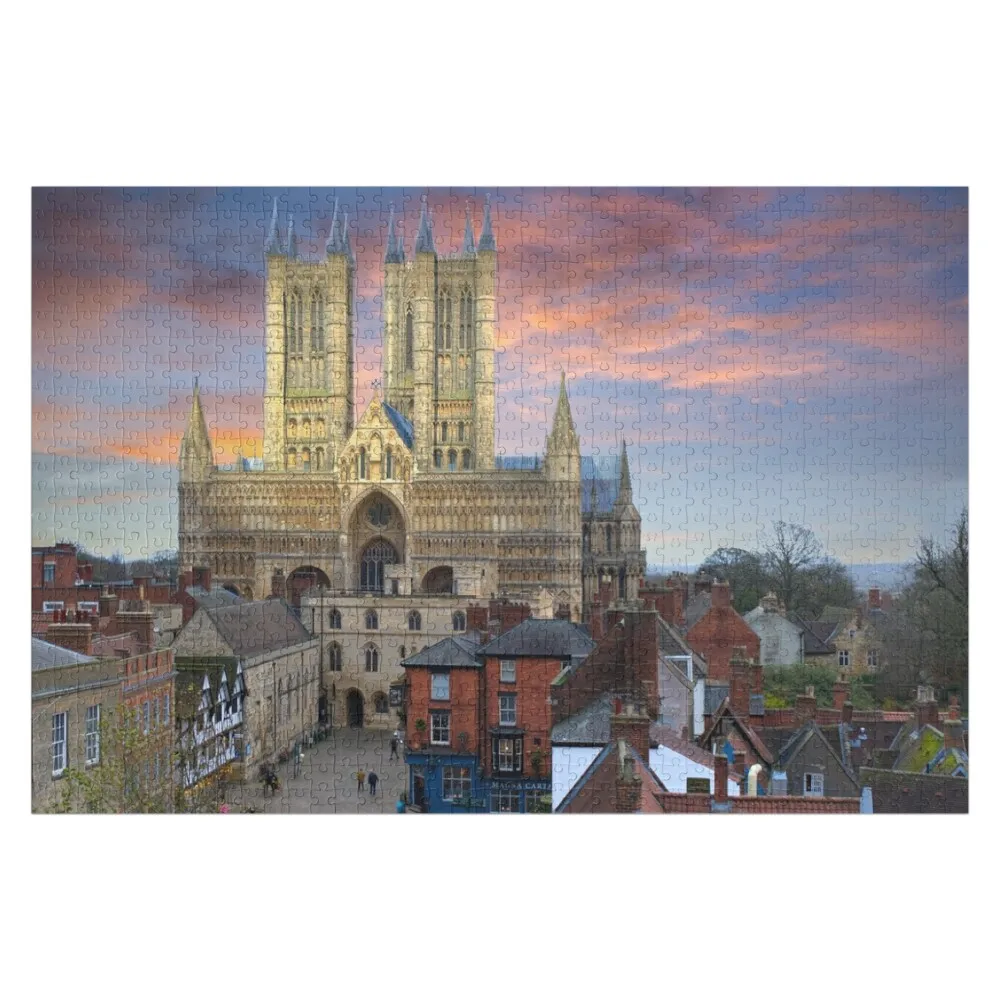 Lincoln Cathedral Sunset Jigsaw Puzzle Custom Name Child Toy Game Children Customs With Photo Personalize Puzzle
Lincoln Cathedral Sunset Jigsaw Puzzle Custom Name Child Toy Game Children Customs With Photo Personalize Puzzle