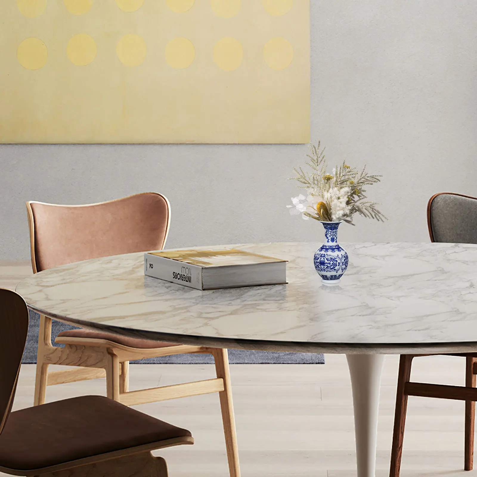 Simple Ceramic Vase Household Flower Vase Elegant Design Exquisite Details Desktop Decoration Chinoiserie Planter
Simple Ceramic Vase Household Flower Vase Elegant Design Exquisite Details Desktop Decoration Chinoiserie Planter