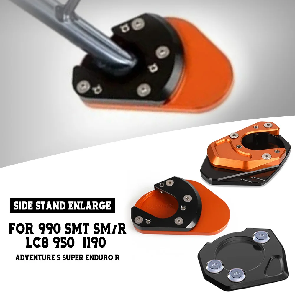 For 990 SMT SM/R LC8 950 990 1190 Adventure S Super Enduro R Kickstand Foot Side Stand Sidestand Extension Pad Support Plate
For 990 SMT SM/R LC8 950 990 1190 Adventure S Super Enduro R Kickstand Foot Side Stand Sidestand Extension Pad Support Plate