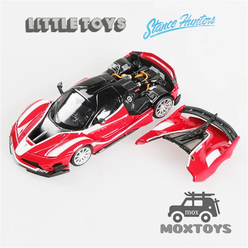 Маленькая игрушка x стойка охотников 1:64 фотоэлемент металлик красный литая модель автомобиля
Маленькая игрушка x стойка охотников 1:64 фотоэлемент металлик красный литая модель автомобиля