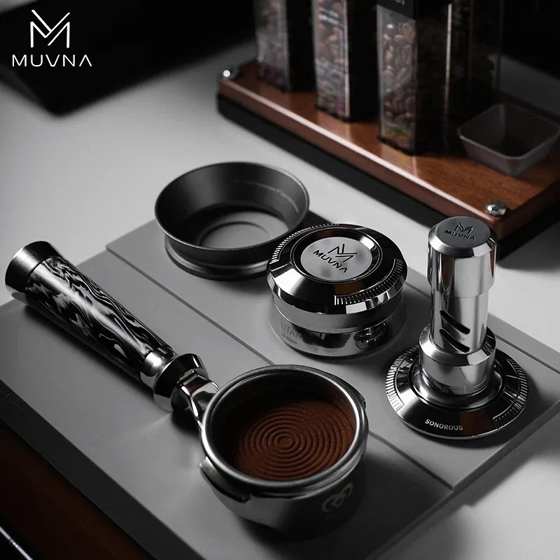 muvna 51/53.35/58.35MM Espresso Tamper Barista Coffee Tamper with Calibrated 4 Spring Loaded Stainless Steel Tampers Accessories
muvna 51/53.35/58.35MM Espresso Tamper Barista Coffee Tamper with Calibrated 4 Spring Loaded Stainless Steel Tampers Accessories