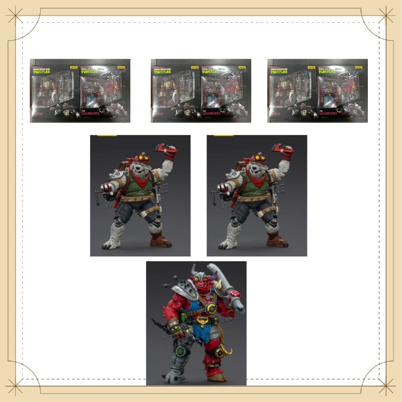 1:18 Movable Soldier Figures, Playable Figure JOYTOY Dark Sources Teenage Mutant Ninja Turtles, Mole, Bull, Red Wolf
1:18 Movable Soldier Figures, Playable Figure JOYTOY Dark Sources Teenage Mutant Ninja Turtles, Mole, Bull, Red Wolf