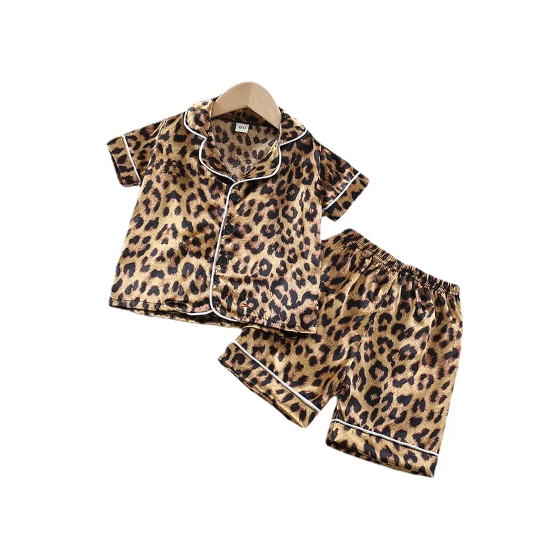Kids Leopard Print Pajama Set 10 Sc4a75771004d452480d32a42c994ec91h
