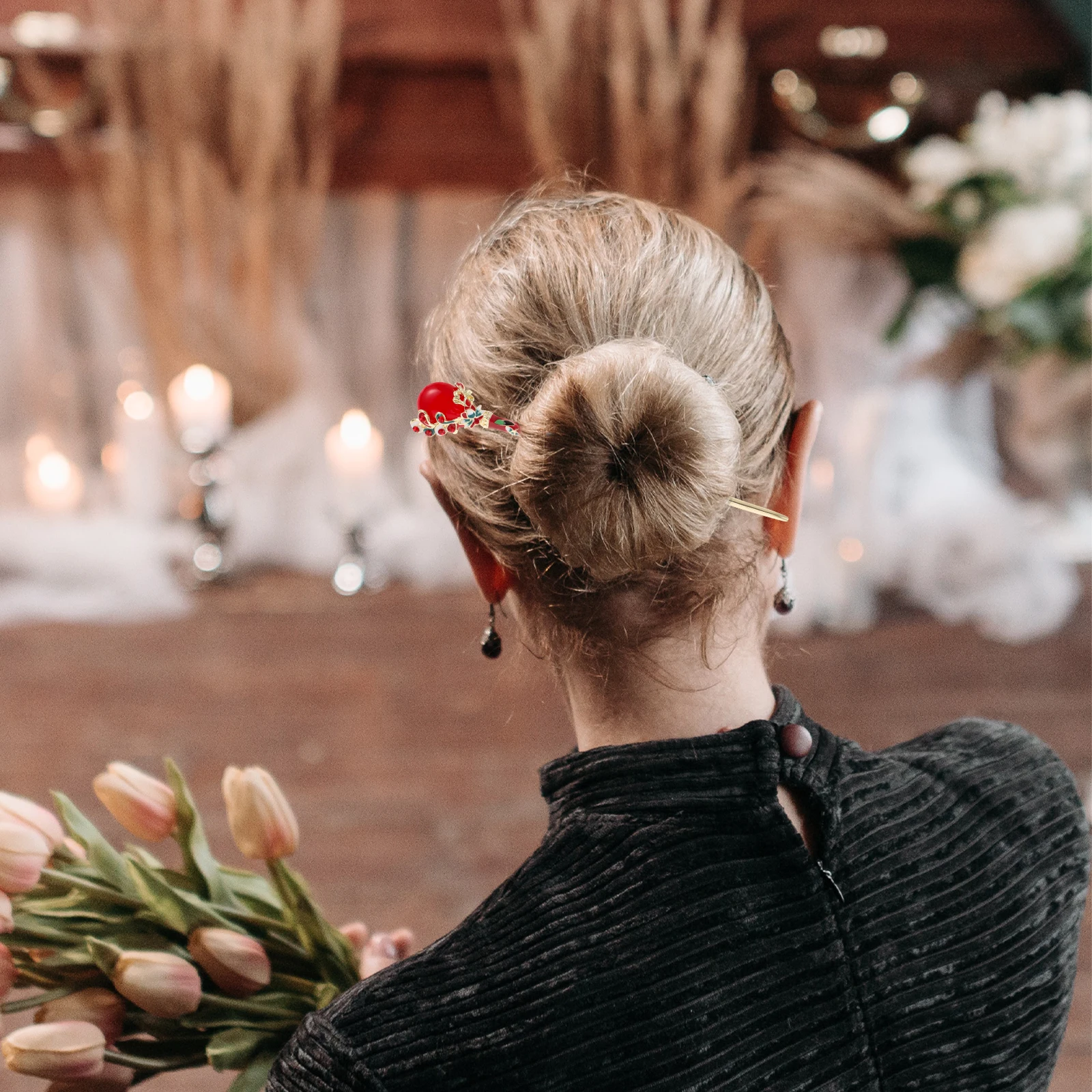1 Pcs Handmade Vintage Hairpin Women Ancient Chinese Hair Clip Decorative Hair Accessory
1 Pcs Handmade Vintage Hairpin Women Ancient Chinese Hair Clip Decorative Hair Accessory