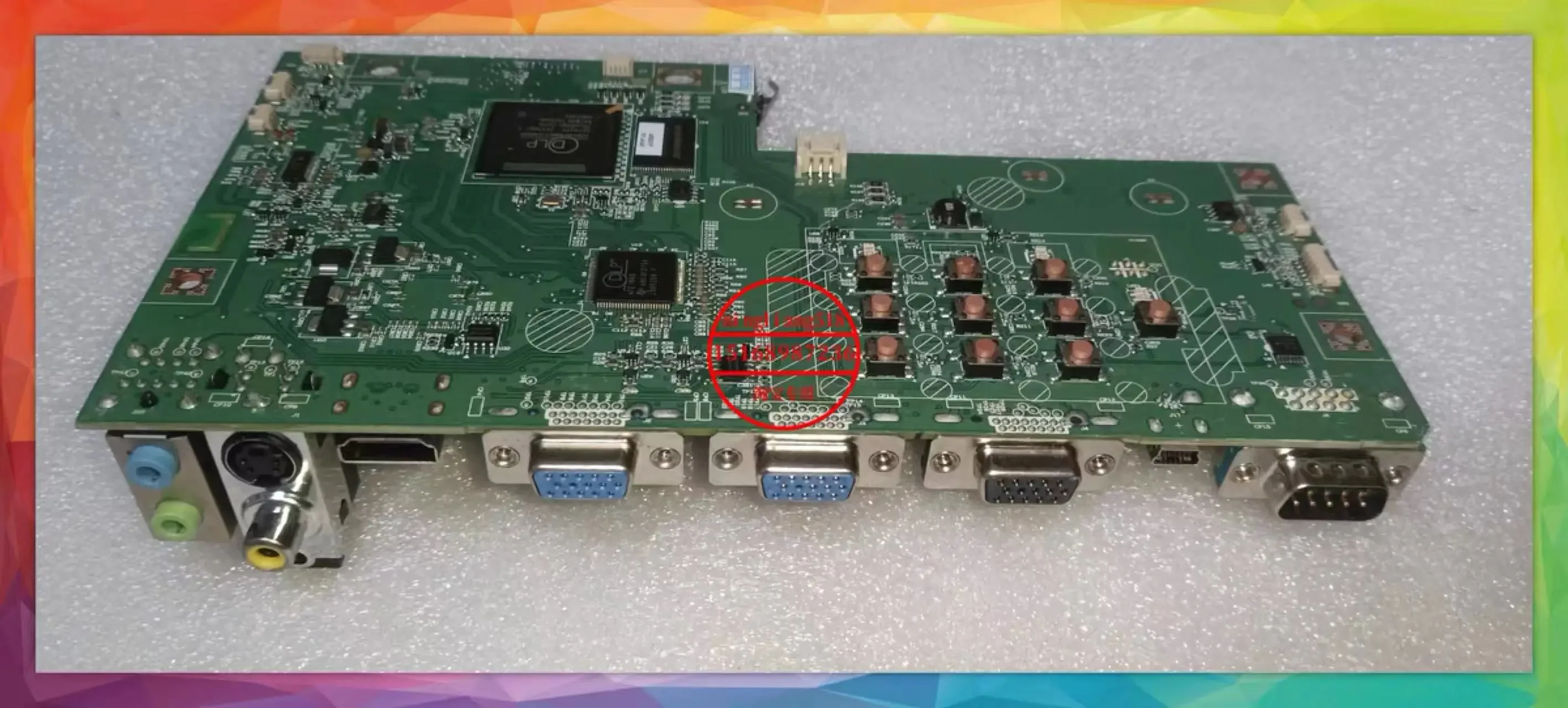 New Original Projector motherboard 4H.2DK01.A00 For BENQ MS521P TS537 TW539+ MS524 MS527 MS524H MS524P PS5647 RS32C2 Projectors
New Original Projector motherboard 4H.2DK01.A00 For BENQ MS521P TS537 TW539+ MS524 MS527 MS524H MS524P PS5647 RS32C2 Projectors