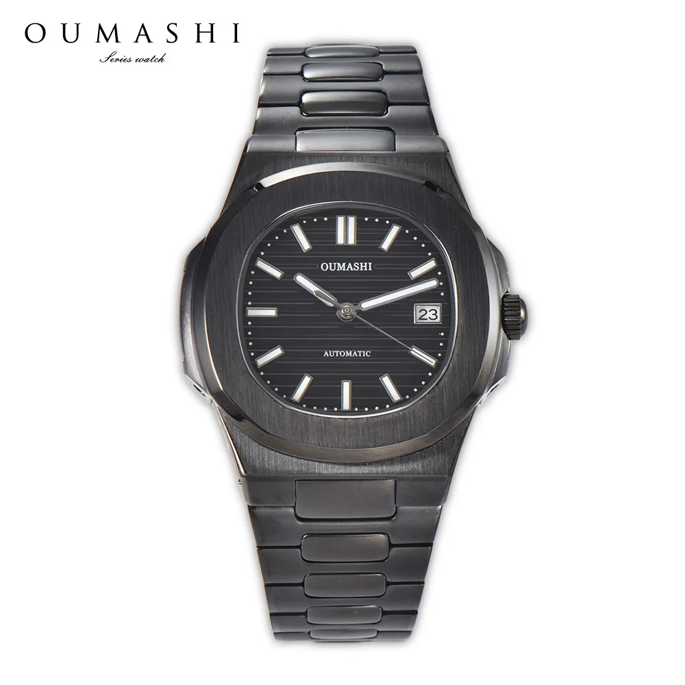 Black NH35 Watch For Men 316L Stainless Steel Sapphire glass 10Bar Diving Green Luminous Luxury Gift Automatic mechanical watch
Black NH35 Watch For Men 316L Stainless Steel Sapphire glass 10Bar Diving Green Luminous Luxury Gift Automatic mechanical watch