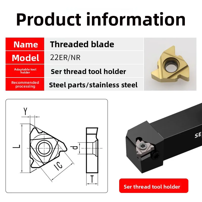 1pcs Original Carbide Inserts 60 Degrees 22ER 27ER 22NR 27NR 4API 5API 382 383 502 503 551 403
1pcs Original Carbide Inserts 60 Degrees 22ER 27ER 22NR 27NR 4API 5API 382 383 502 503 551 403