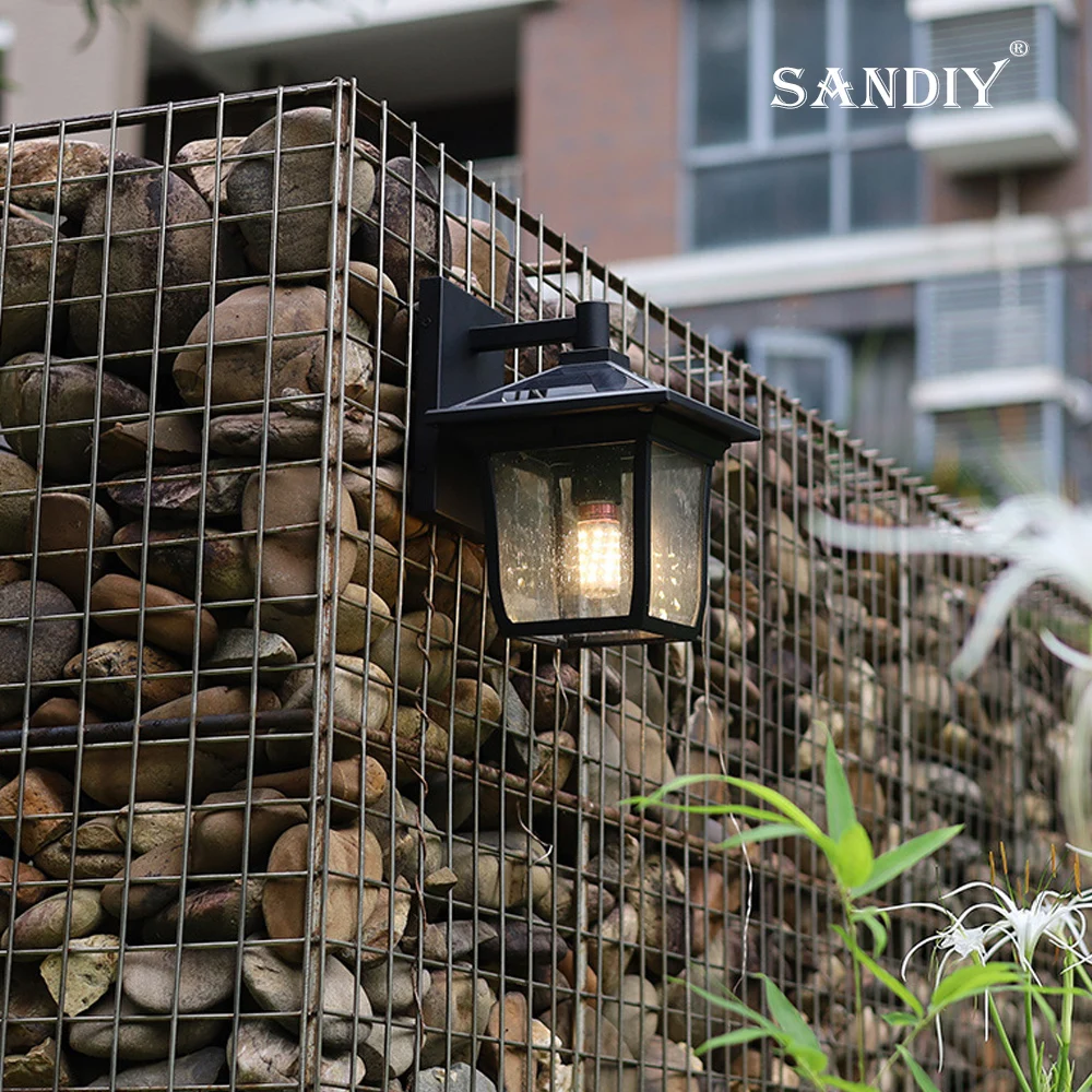 Solar American Outdoor Waterproof Wall Sconce Vintage Patio Garden Corridor Aisle Balcony No Connection Vintage Outdoor
Solar American Outdoor Waterproof Wall Sconce Vintage Patio Garden Corridor Aisle Balcony No Connection Vintage Outdoor