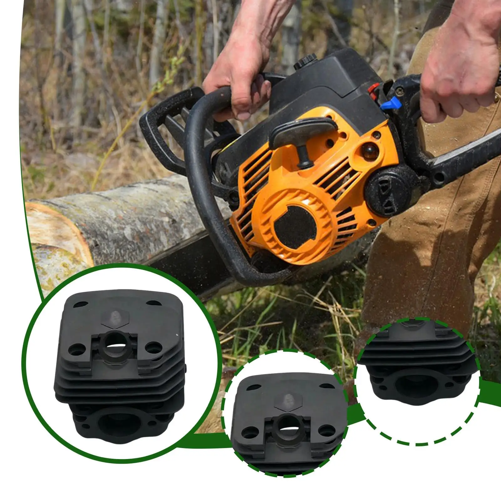 Cylinder Barrel Assembly Kit Aluminum Piston Gasket Durable Gas Chainsaw Replacement Part for Petrol Chainsaw
Cylinder Barrel Assembly Kit Aluminum Piston Gasket Durable Gas Chainsaw Replacement Part for Petrol Chainsaw