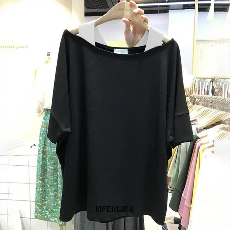 Large Size 6XL 150KG Summer Harajuku T Shirt Short Sleeve O Neck Loose Off Shoulder Solid Color Top Oversized Tees
Large Size 6XL 150KG Summer Harajuku T Shirt Short Sleeve O Neck Loose Off Shoulder Solid Color Top Oversized Tees
