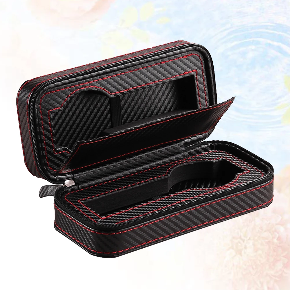 2pcs Case Organizer Portable Zippered Travel Case For 2 Watches Padded Storage Box Protective Compartments Stylish Watch Holder
2pcs Case Organizer Portable Zippered Travel Case For 2 Watches Padded Storage Box Protective Compartments Stylish Watch Holder
