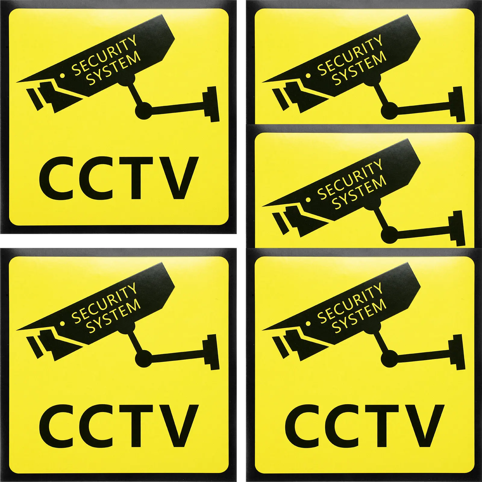 5Pcs Security Signs Outdoor Strong Adhesion No Trespassing Warning Stickers for Property Cctv
5Pcs Security Signs Outdoor Strong Adhesion No Trespassing Warning Stickers for Property Cctv