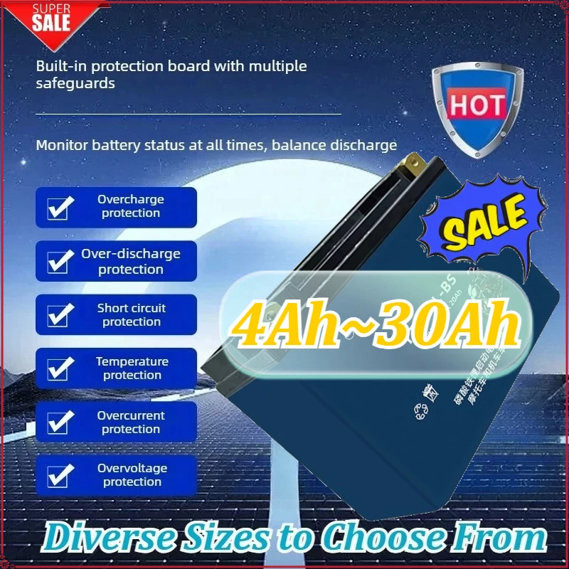 12.8V LiFePO4 Motorcycle Lithium Battery LiFePO4 Battery High Performance Long Life Fast Charging for Yamaha for Suzuki Scooters
12.8V LiFePO4 Motorcycle Lithium Battery LiFePO4 Battery High Performance Long Life Fast Charging for Yamaha for Suzuki Scooters