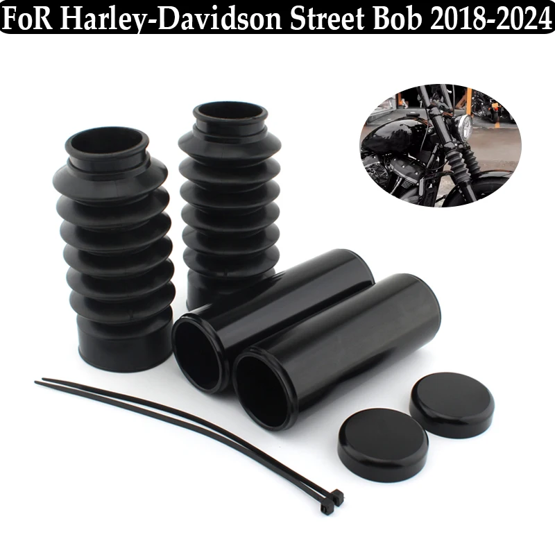 For Harley-Davidson Street Bob 2018-2024 Front Fork Cover Motorcycle Protector Gaiters Boot Shock Dust
For Harley-Davidson Street Bob 2018-2024 Front Fork Cover Motorcycle Protector Gaiters Boot Shock Dust