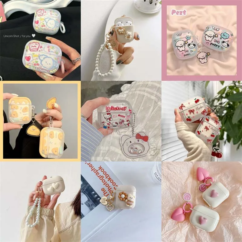 For Apple AirPods 4 Earphone Case Red Heart KT Cat Protective Cover for Airpods 1 2 3 Pro Pro2 Earphone Cover with Keychain
For Apple AirPods 4 Earphone Case Red Heart KT Cat Protective Cover for Airpods 1 2 3 Pro Pro2 Earphone Cover with Keychain